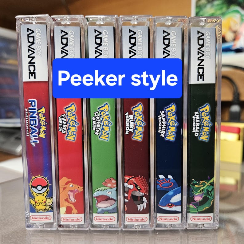 Game Cases for GB/GBC/ModRetro Chromatic/GBA (please read description below) image 11