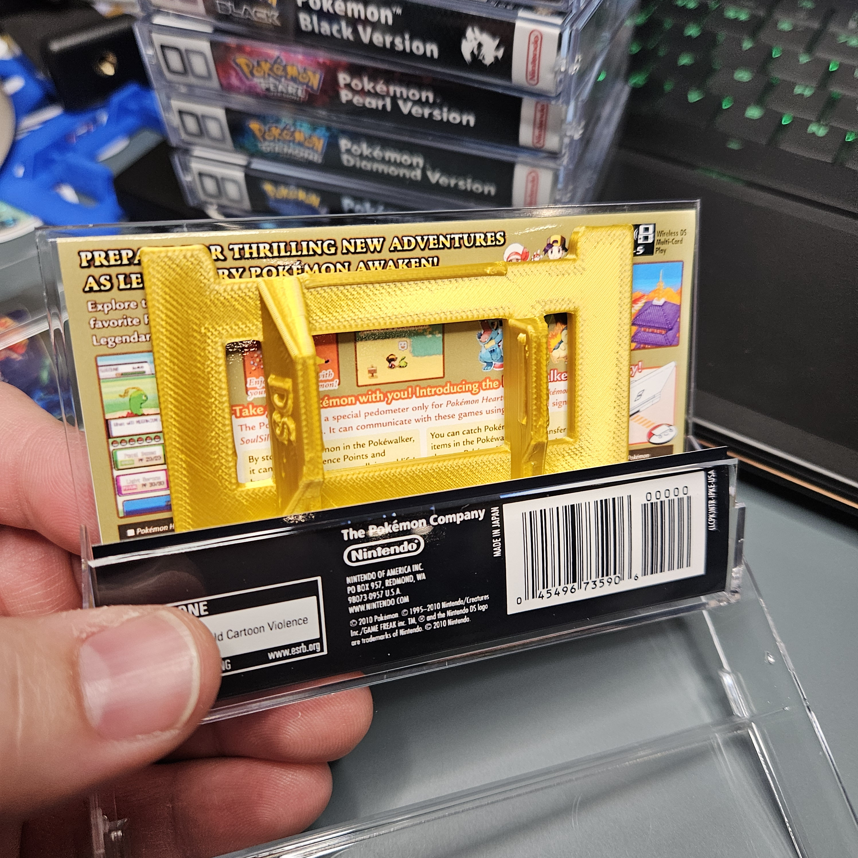 Pkmn DS ゲームケースセット - ホログラフィックコーティング