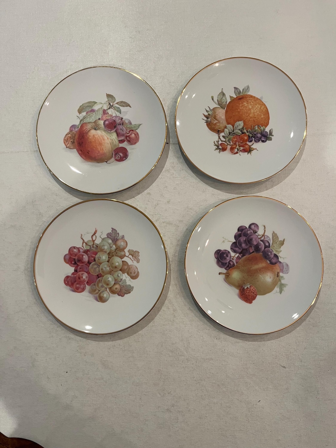 Vintage Schumann Arzberg of Bavaria Germany Various Fruit