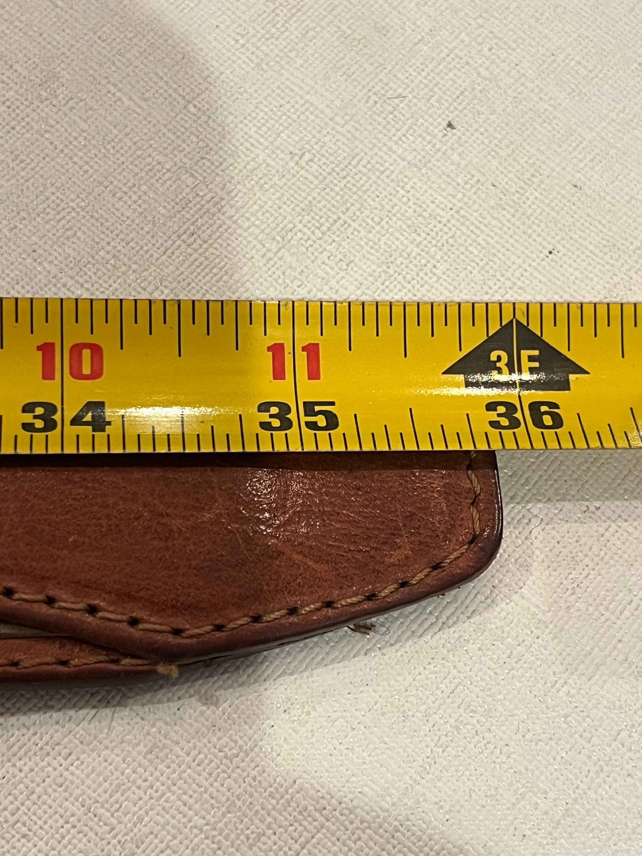 Vintage Aztec Genuine Leather Belt, Solid Brass Buckle. GUC! Vintage Southwestern/ Aztec Designed Leather Belt. GUC! - Etsy main image 3