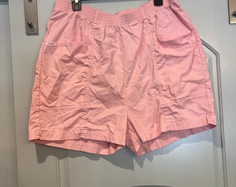 Vintage light pink Gitano short elastic shorts. So retro!! So cool!!