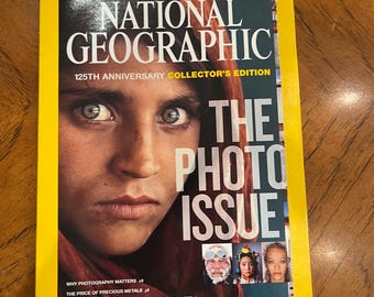 Vintage National Geographic October 2013 Edition. the Photo Issue