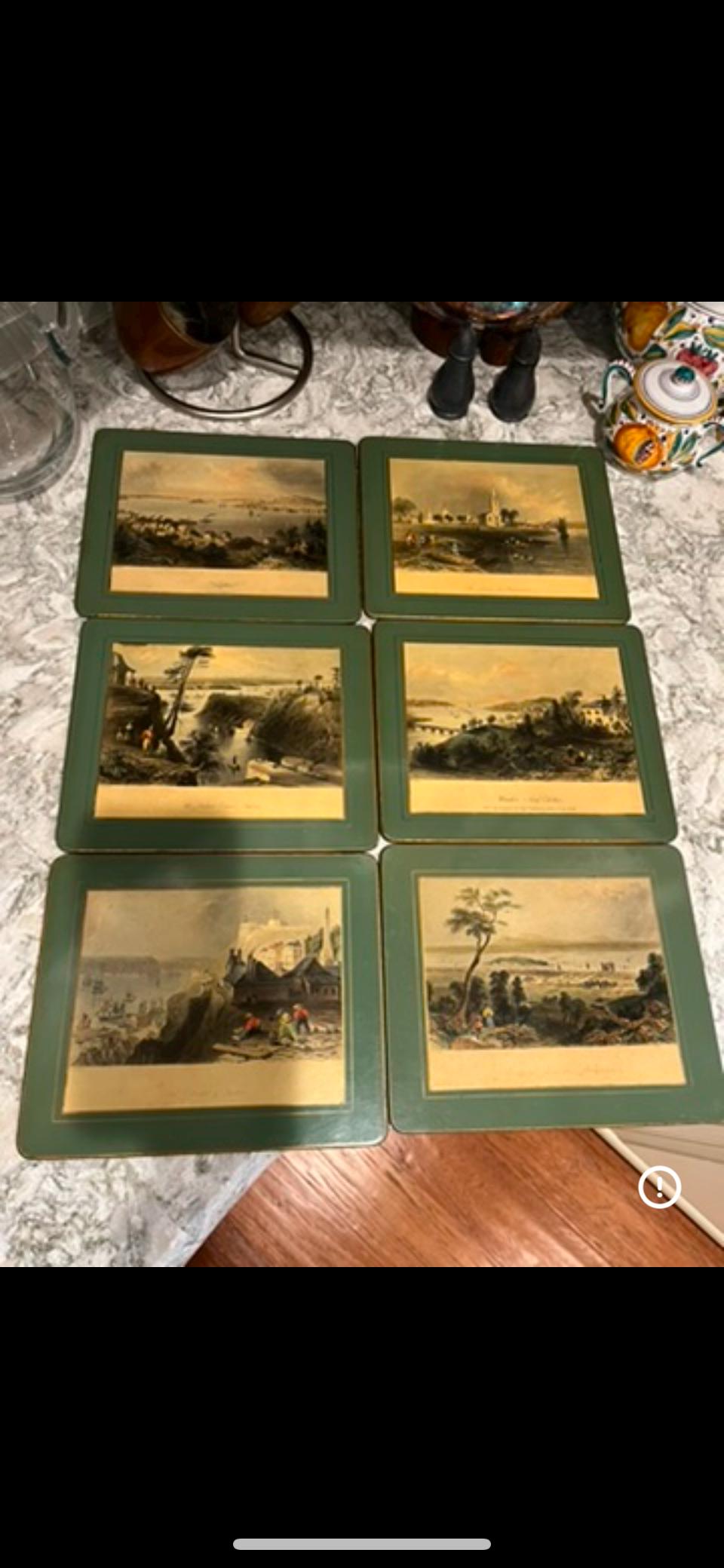 PIMPERNEL ピンパネール　クラッシック　動物画大判四枚　英国製値下 PIMPERNEL ピンパネール クラッシック 動物画大判四枚 英国製値