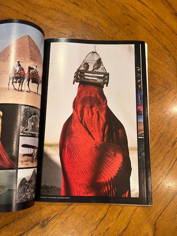 金時　National Geographic サイドウォール4枚 Vintage National Geographic October 2013 Edition. the Photo Issue