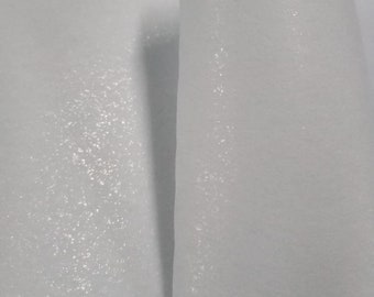 Wefab Stryk-på Dubbelsidig 50 GSM Non-Woven Interfacing Smältbar Interlining Buckram 5 meter Lång 100 cm Bredd För Sömnad Smältbar Interfacing