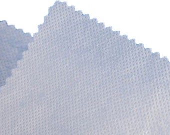 Wefab Interfacing Nonwoven Waterproof Anti-Dust Air-Filter Breathable Spunbond Polypropylene  100 GSM White Fabric Multipurpose 150 cm Wide
