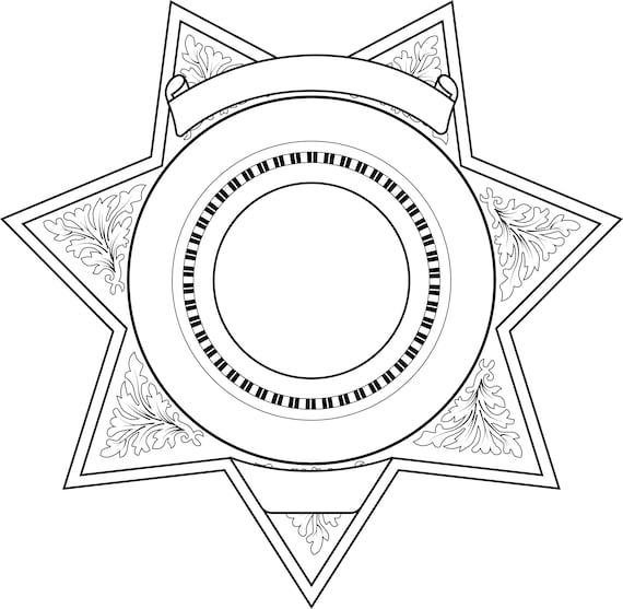 blank-editable-sheriff-badge-svg-dxf-tool-path-for-cnc-etsy