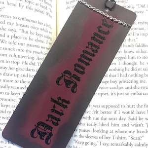 Dark Romance bookmark | ombré dark romance bookish gift | dark romance book girlies | morally grey men