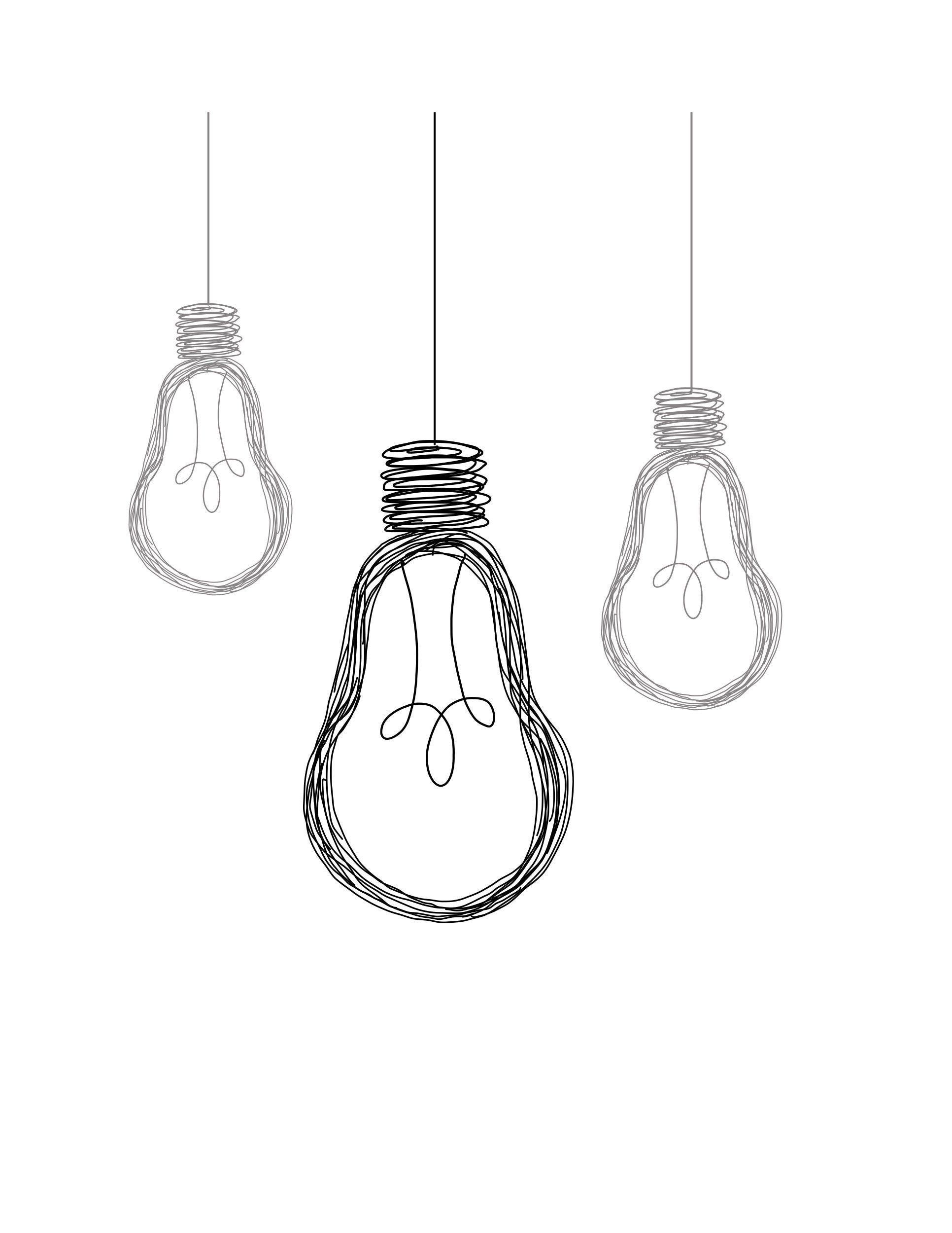 Digital Print Light Bulbs 2 Etsy