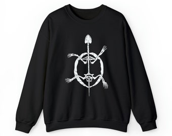 Turtle Skeleton // Unisex Heavy Blend™ Crewneck Sweatshirt