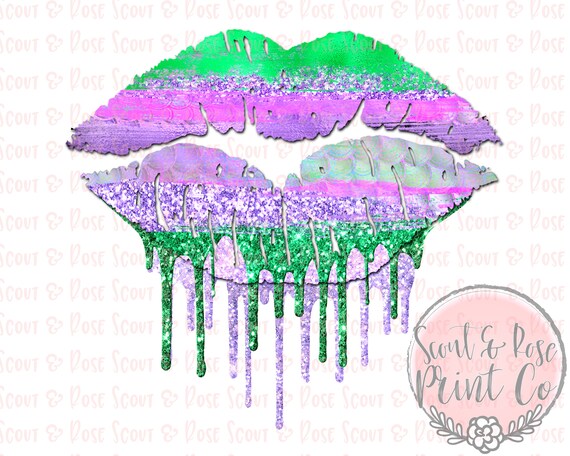 Download Lips Png Lips Printable Lips Sublimation Mermaid Png Drip Etsy