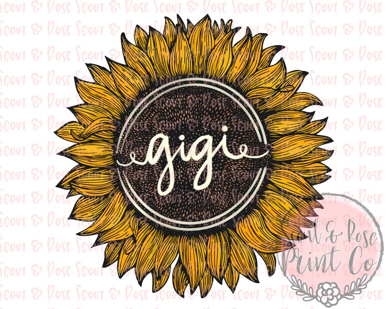 Free Free 208 Sunflower Gigi Svg SVG PNG EPS DXF File