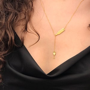 Collier WineKiss | Argent sterling 925 | Bijoux minimalistes pour femme | Breloque verre à vin | Cadeau pour amateur de vin | Cadeau vin | Saint-Valentin