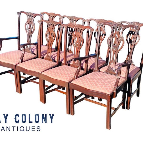 Antique Dining Chairs Etsy