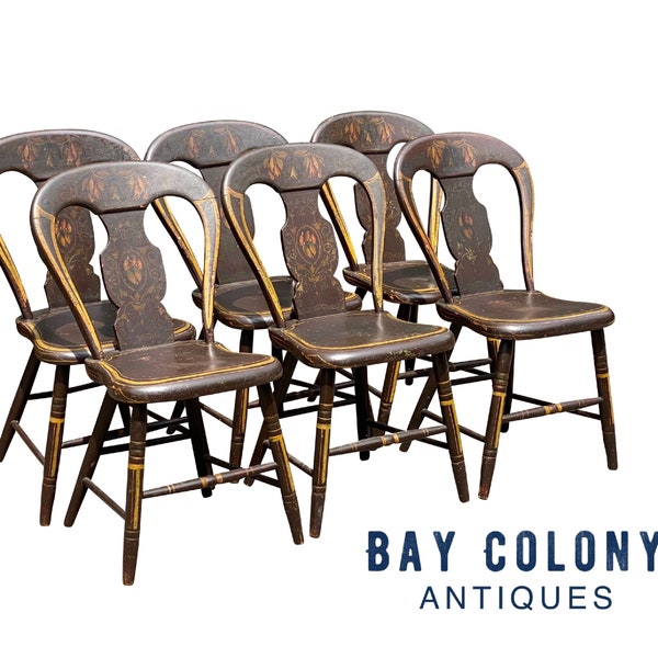 Antique Dining Chairs Etsy