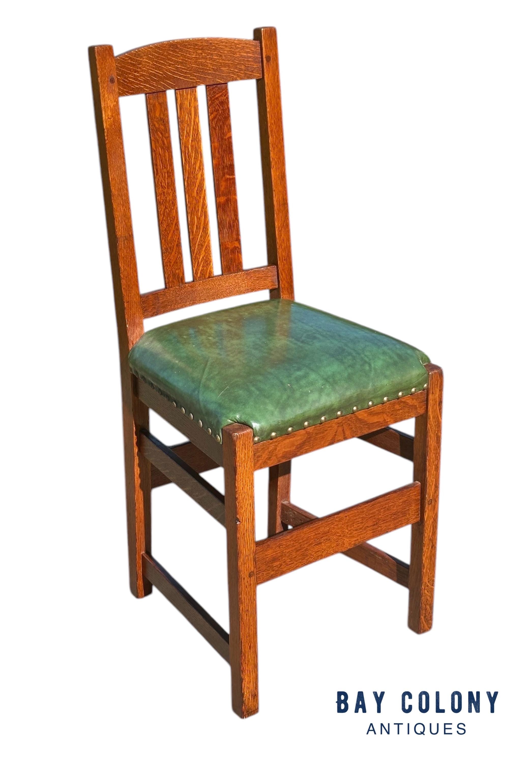 Stickley Brothers Used Mission Style Chairs For Sale Mission Oak