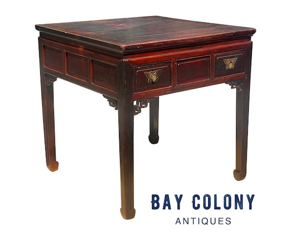 Round Elm Farmers Table From Shanxi - Ca 100 Yrs Old Round Elm Farmers Table From Shanxi - Ca 100 Yrs Old