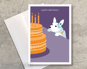Horse Equestrian Birthday Card / Pepper's Party