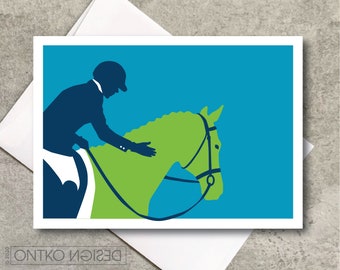 Horse Equestrian Notecard / Good Boy