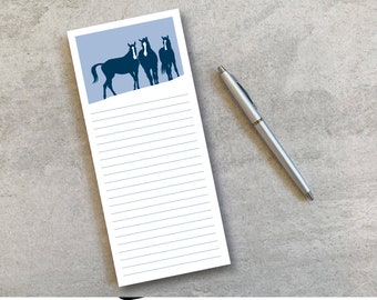 Horse Notepad / Three Blazes