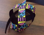 Sally Dress on Black 7 8 quot USDR Grosgrain Ribbon - By The Yard