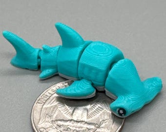 Hammer head shark -micro mini fidget