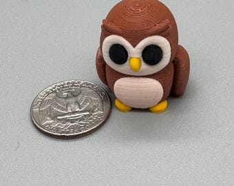 Mini Owl -micro mini fidget