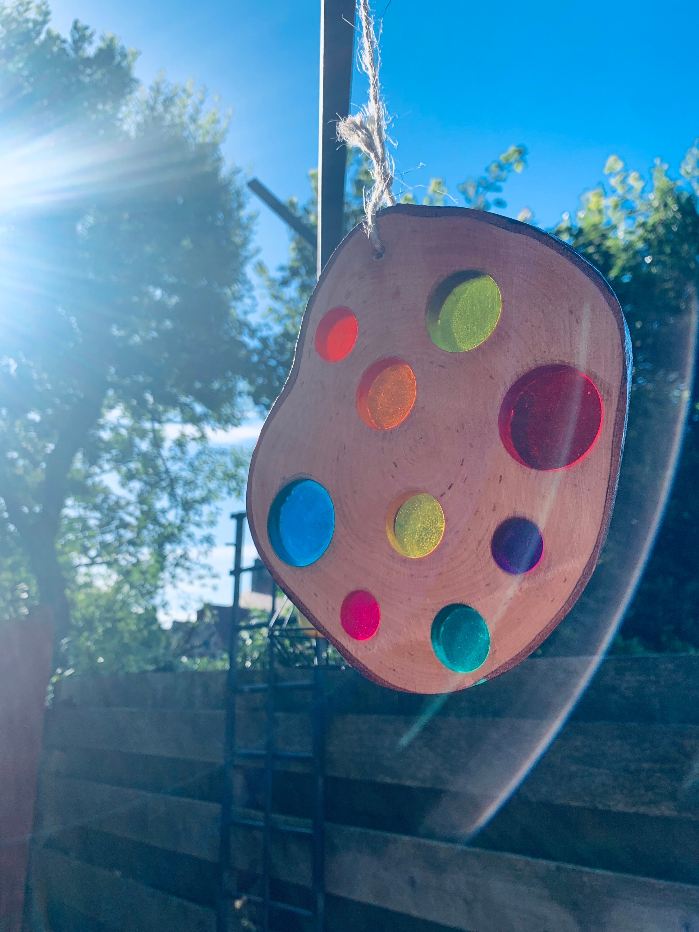 Garden sun catchers Etsy