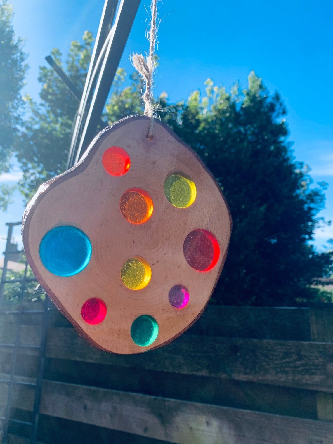 Garden sun catchers Etsy