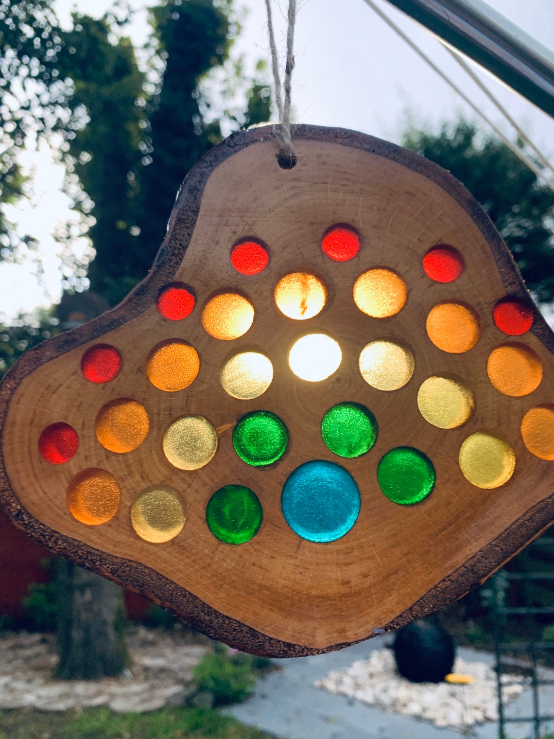 Garden sun catchers Etsy