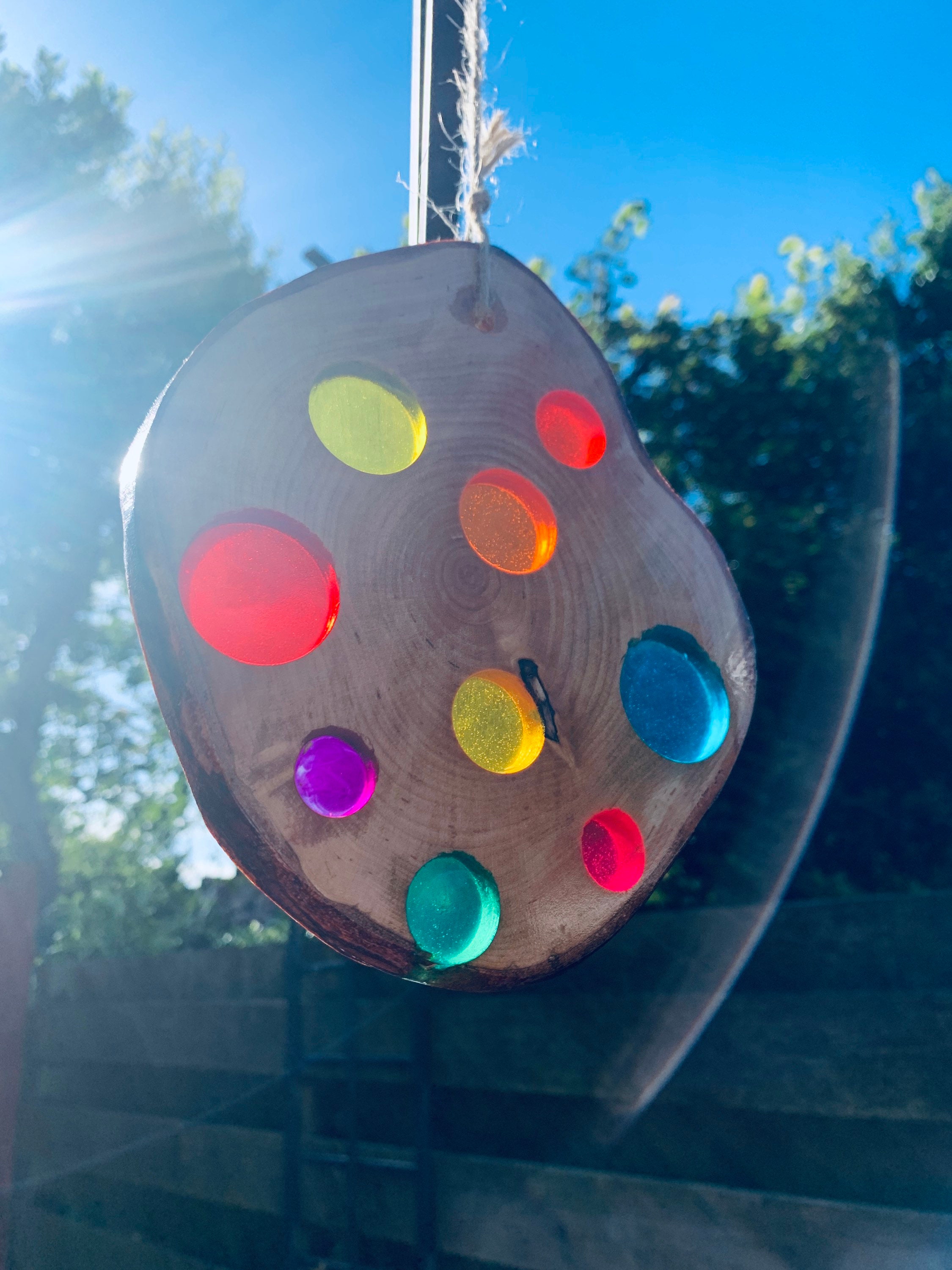 Garden sun catchers Etsy