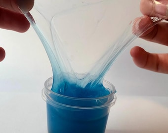 Meeresschicht-Slime – Blau & Sand