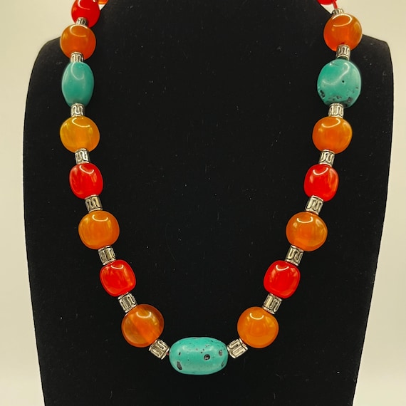 Colorful Gumball Bead Necklace - Dopamine Jewelry