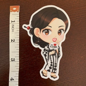 Amuro Namie Queen of Jpop Chibi Fanart Vinyl Stickers - Concert Promos Music Video Outfits
