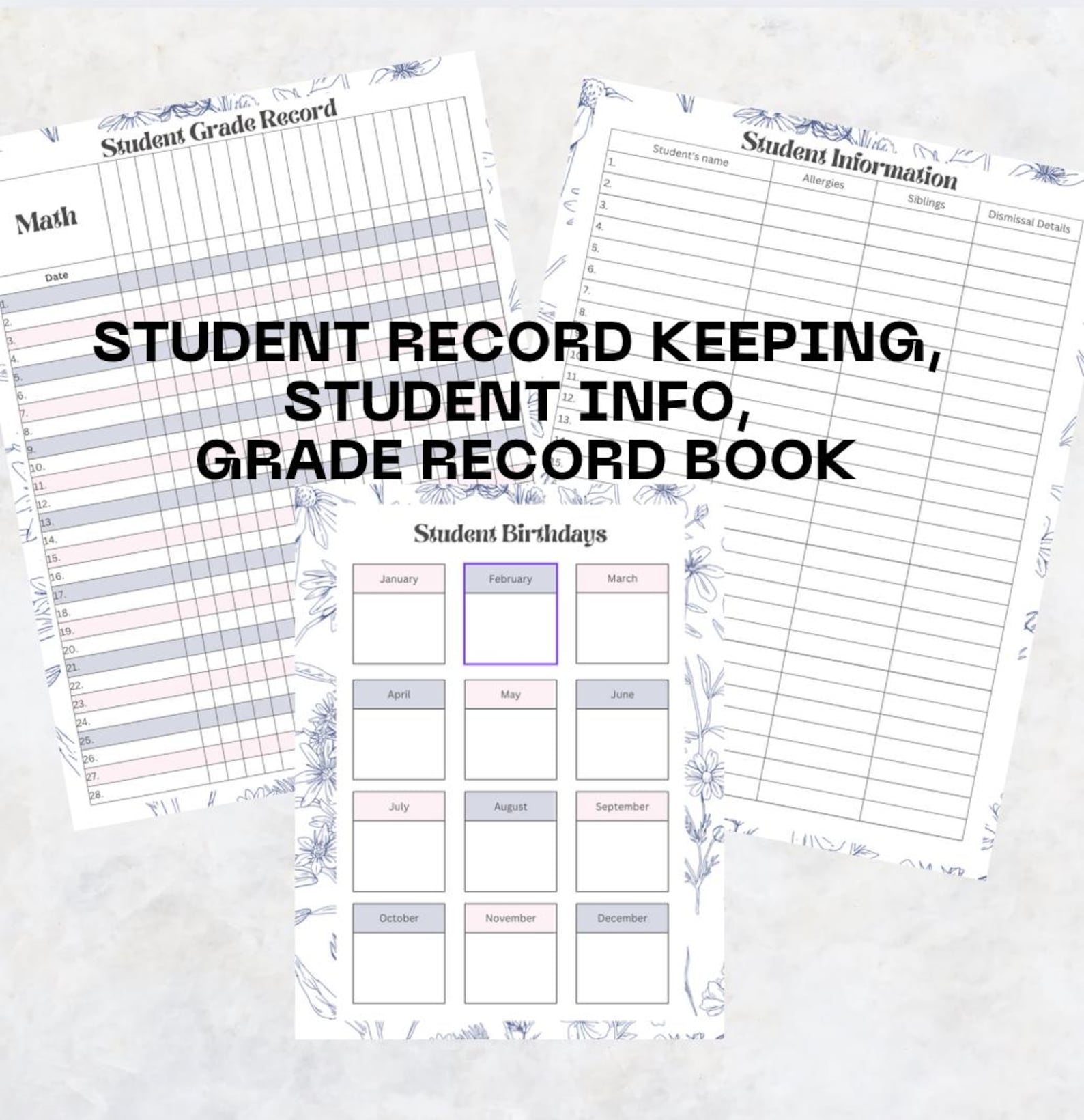 Editable Teacher Planner Canva Template | 2025-2026 Teacher Planner ...