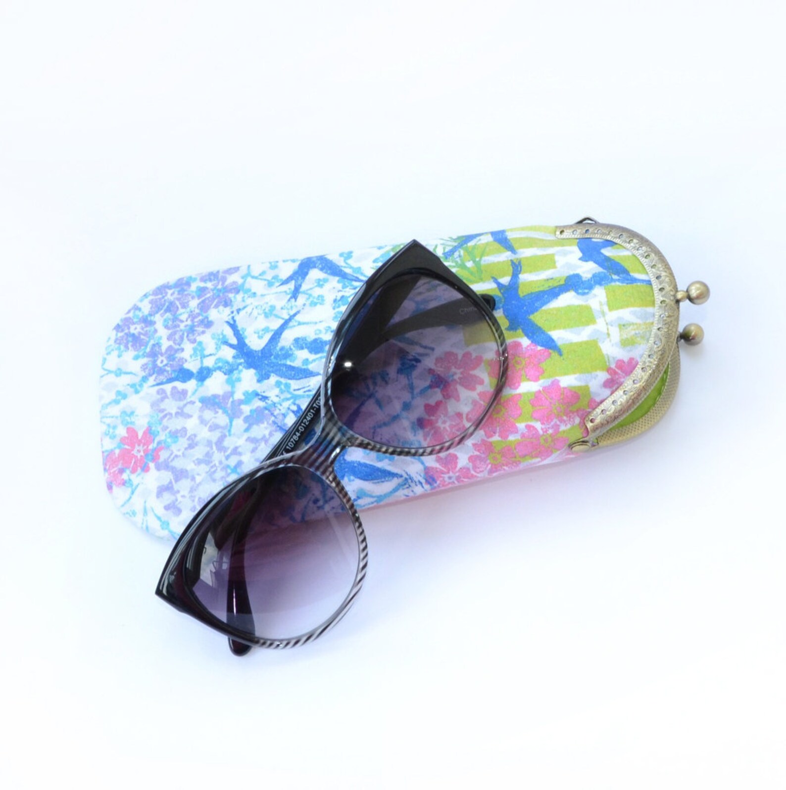 Flying Birds Glasses Case Fabric Eyeglasses Case Sunglasses Etsy