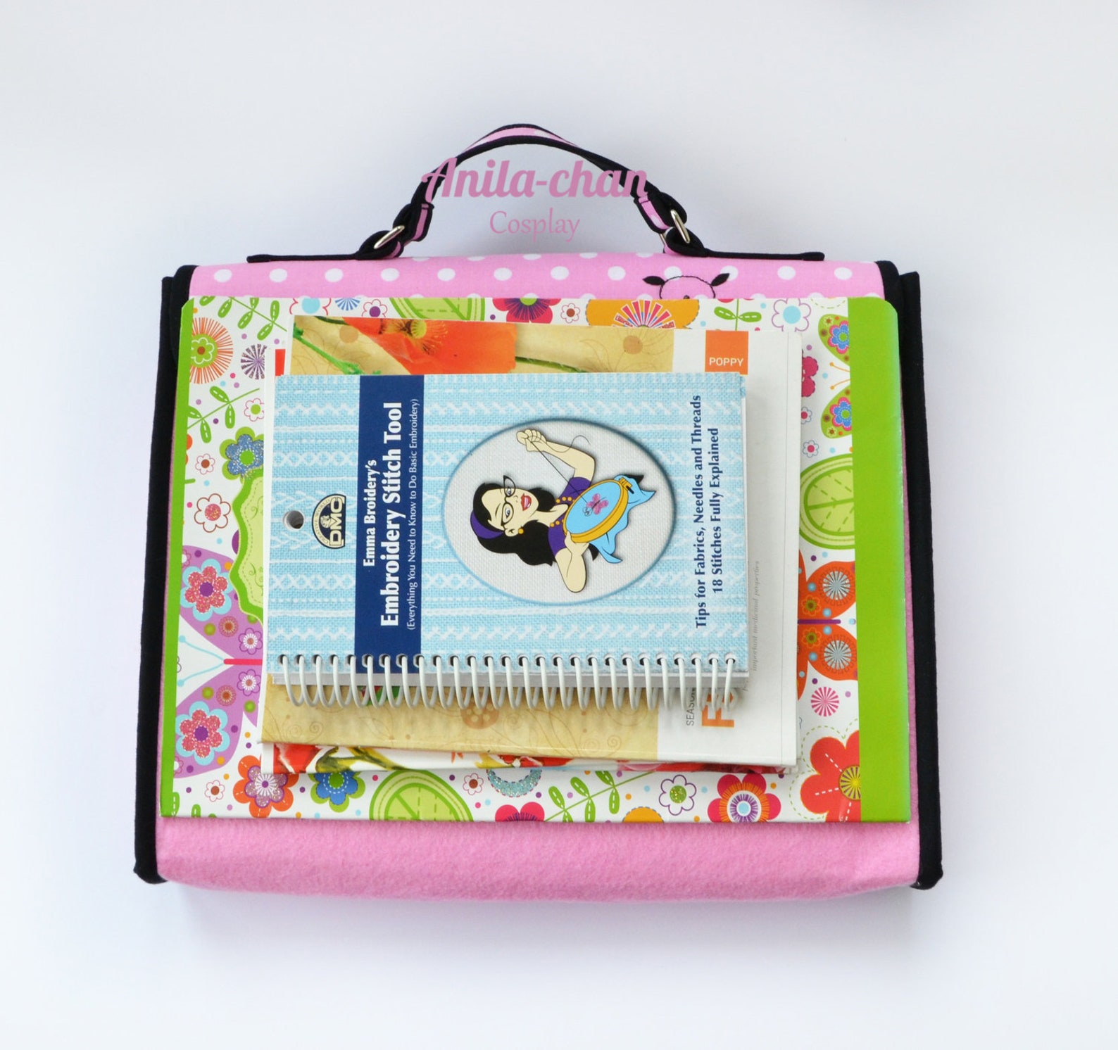 Marinette Cosplay Briefcase Bag Personalized Ladybug Purse Etsy