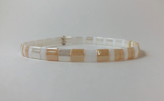 Ink & Alloy Simple Beige Bracelet Ink & Alloy Simple Beige Bracelet