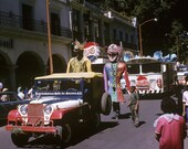 Vintage Rare 1950 39 s Acapulco Mexico Parade Jeep Pepsi Cola Costumes Photograph Picture 24 x 36 Poster Size