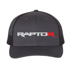 Ford F150 SVT Raptor Cap Hat Heather Gray/ Black Richardson 112