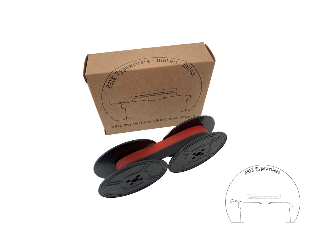 Olympia Typewriter Ribbon - Red & Black or Black - BSIE Typewriters ...