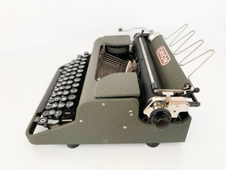 QWERTY perfectly working VERY Rare Orion Typewriter Christmas Gift