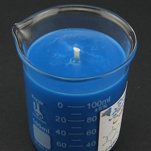 Mini bougie à bécher de chimie (volume de 100 ml)