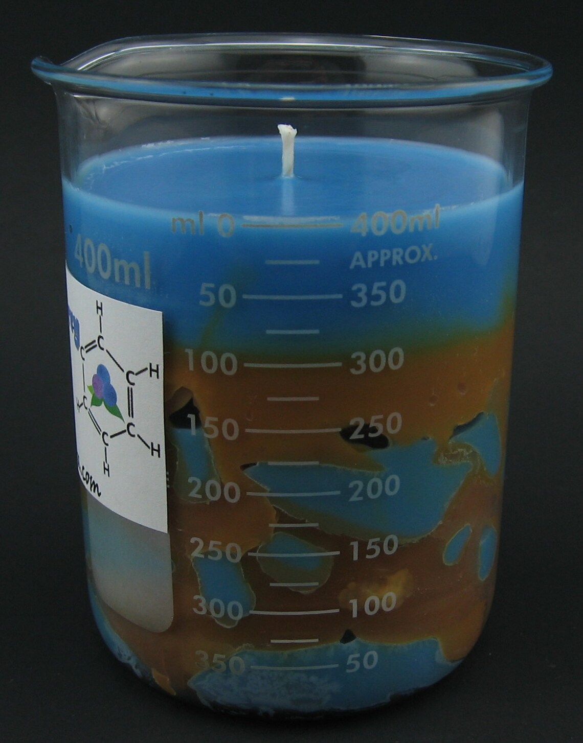 Chemistry Beaker Candle 400 Ml Volume Etsy UK