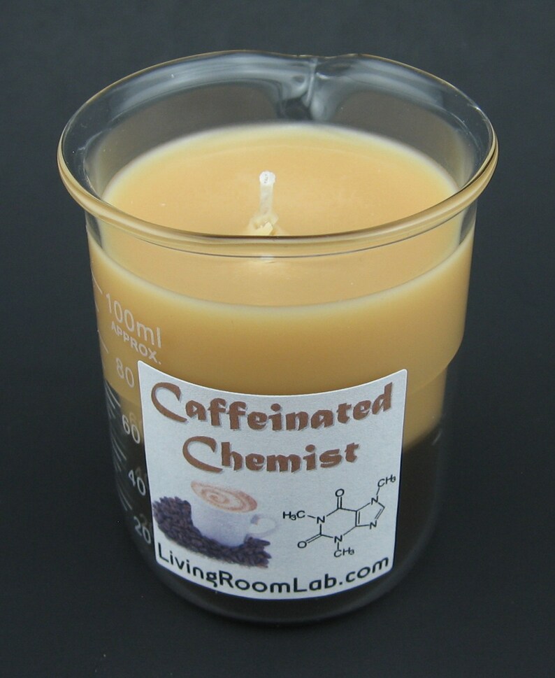 Mini Chemistry Beaker Candle 100 mL Volume Etsy