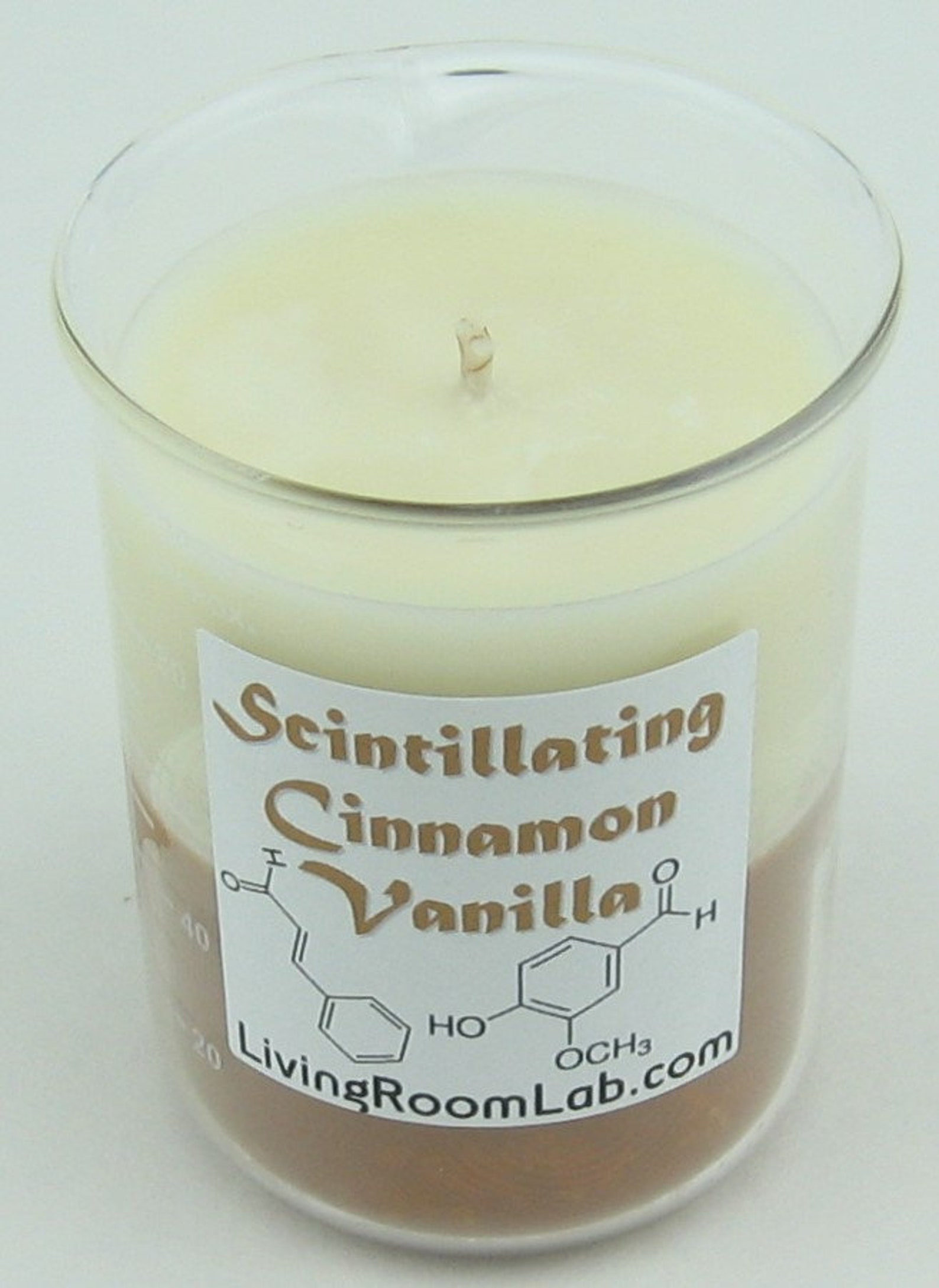 Mini Chemistry Beaker Candle 100 mL Volume Etsy