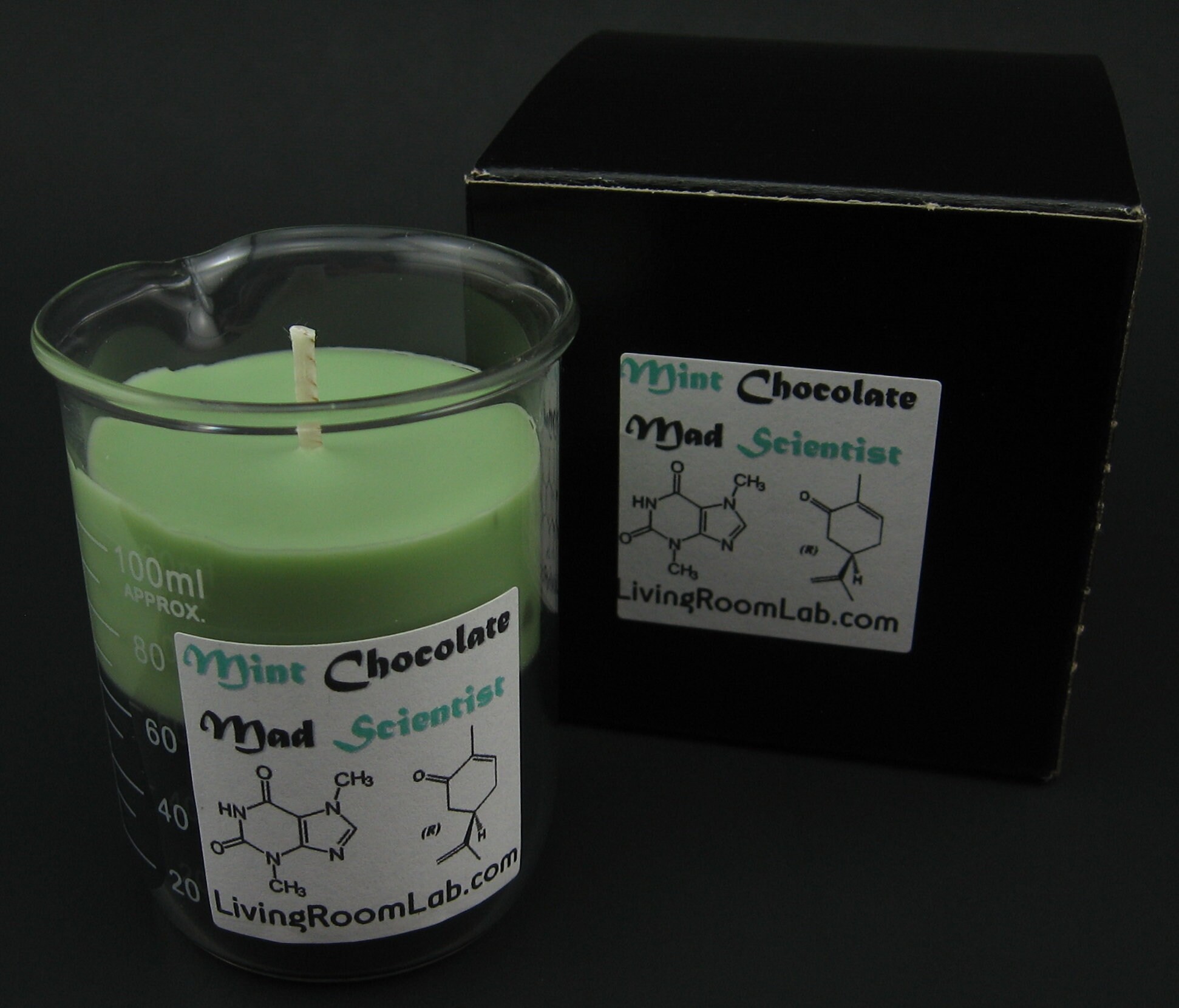 Mini Chemistry Beaker Candle 100 mL Volume Etsy