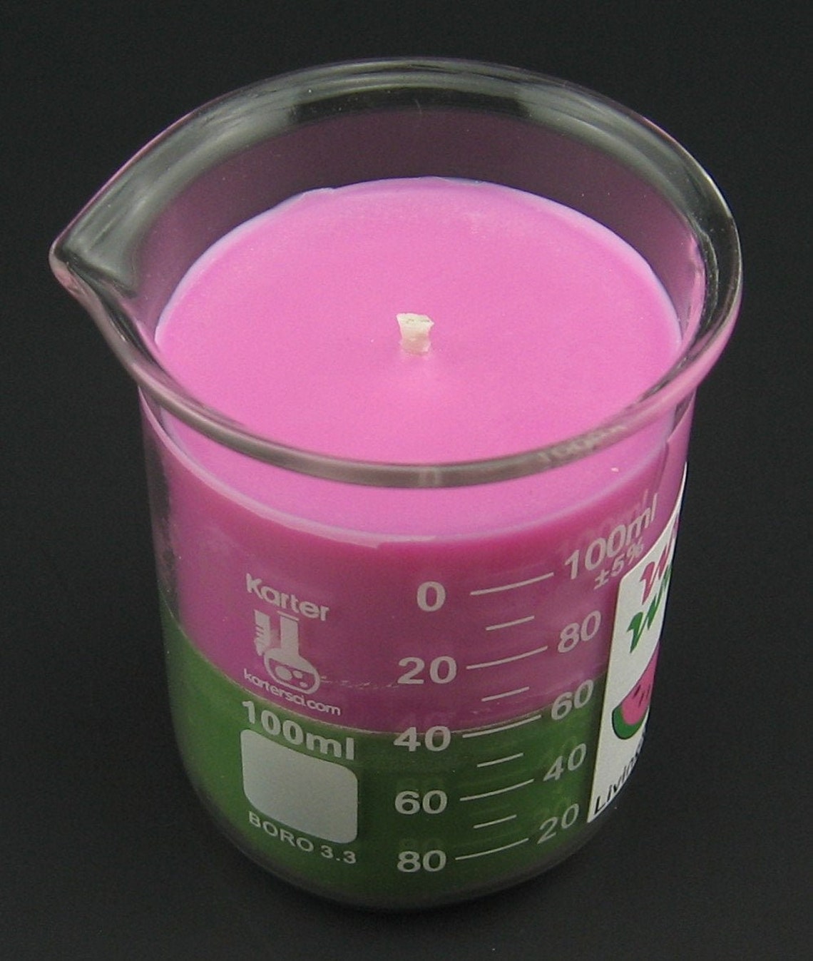 Mini Summer Chemistry Beaker Candle 100 Ml Volume Etsy UK