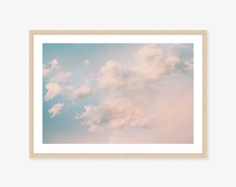 Cloud Photography - Sunset Framed Print, Canvas or Print