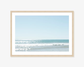 Coastal Framed Print, Canvas or Print  - dreamy Noosa Beach, Australia Wall Art